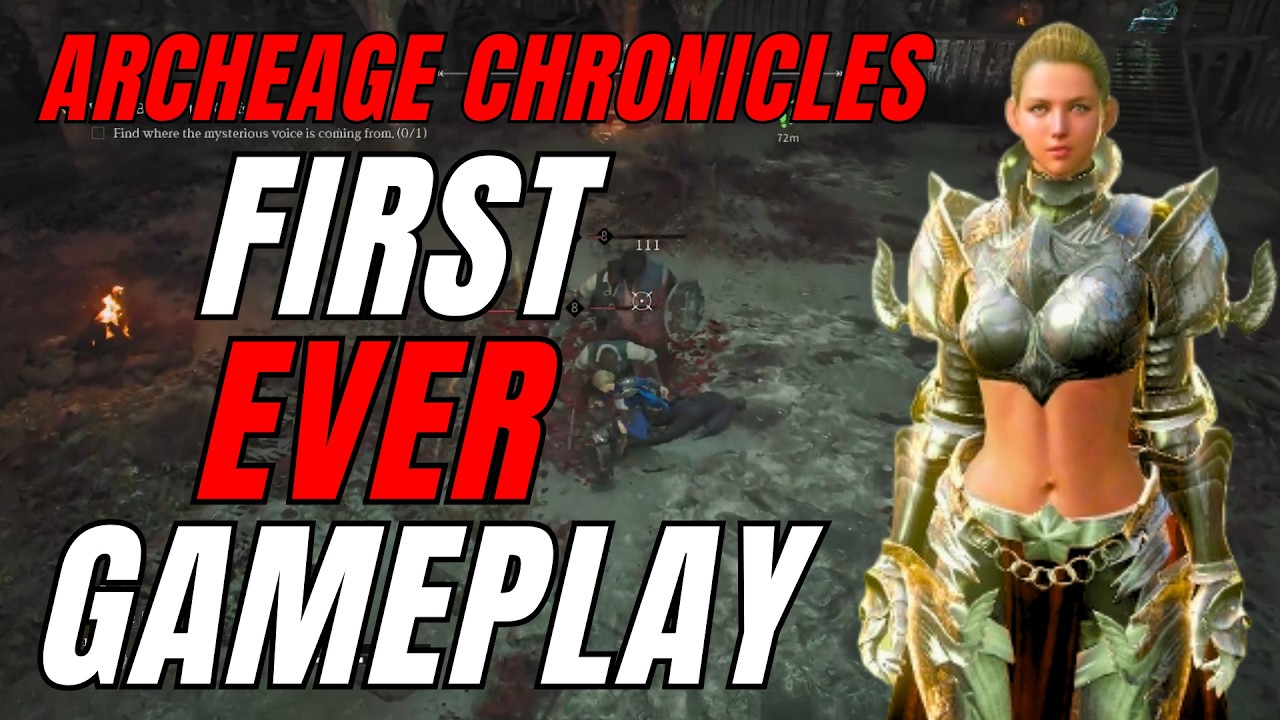ARCHEAGE CHRONICLES: Первый в истории реальный геймплей &mdash; БЕЗУМНЫЕ кадры из игры! (Новая MMORPG 2...