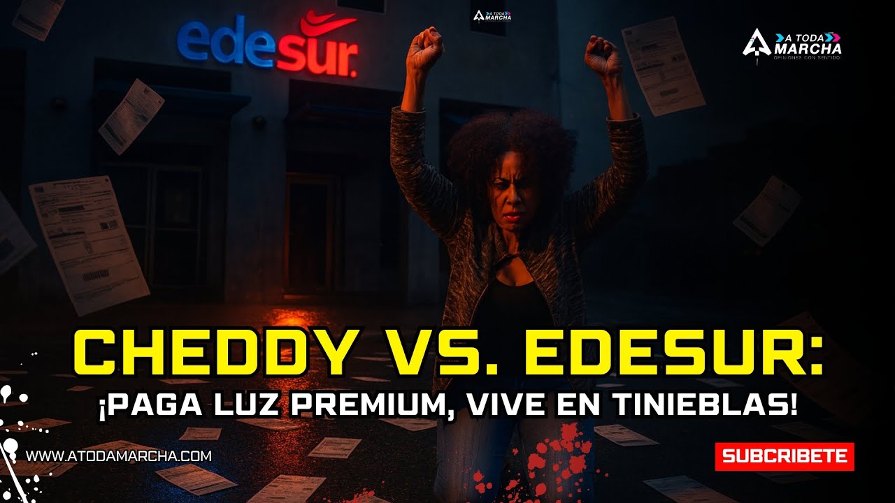 Cheddy vs. Edesur: &ldquo;&iexcl;Paga luz premium, vive en tinieblas!