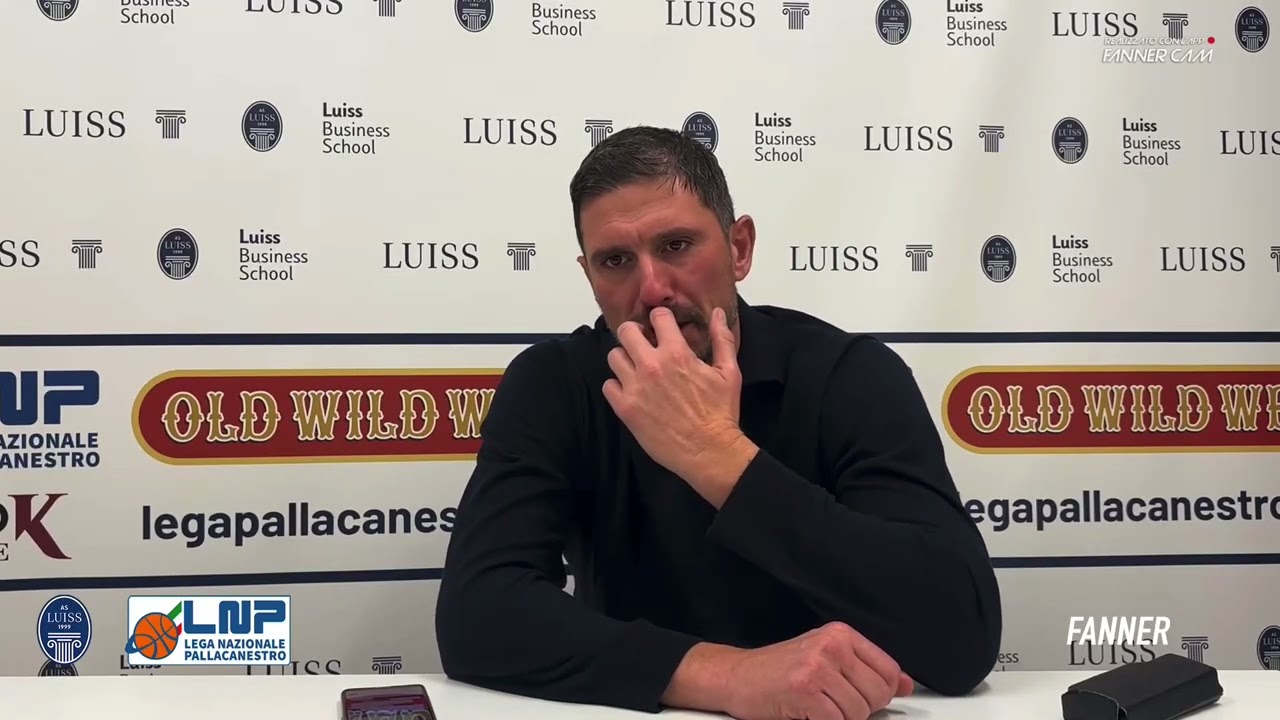 🎤 Luiss Roma 🆚 Solbat Golfo Piombino | L'intervista a coach Righetti