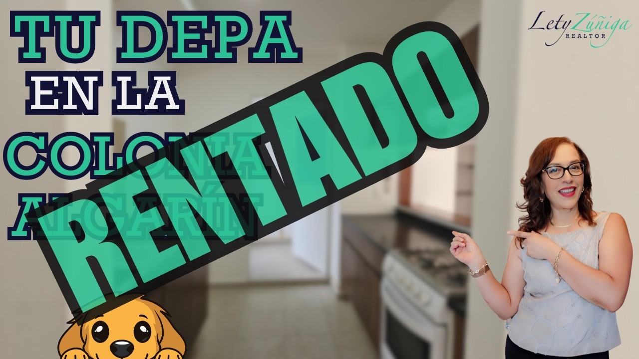 Departamento en Renta/ Col. Algarín/ Cuauhtémoc