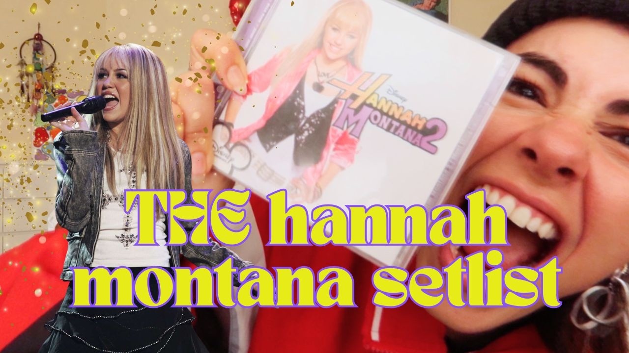 THE hannah montana setlist for the 20th anniversary show