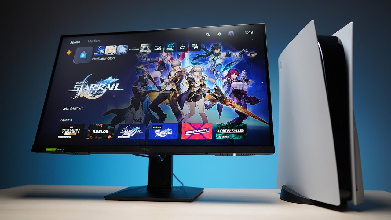 5 Monitores BARATOS para PS5