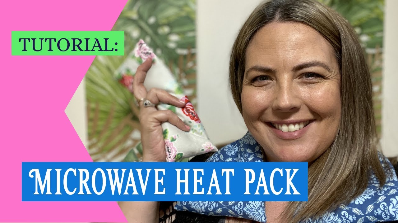 Sew with me! TUTORIAL: Microwave Rice Heat Pack