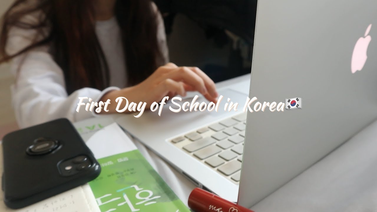 韓國生活Vlog🇰🇷在韓國上學的第一天, ZOOM網上上課初體驗, 懶人午晚餐, 做作業功課, 交房租電費|韓國宅女日常|一個人首爾🥰| Sandy Bello