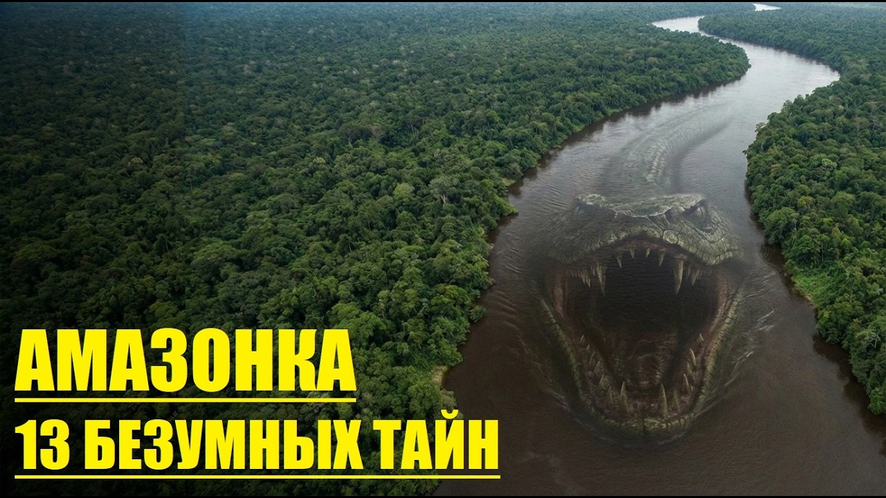 РЕКА УЖАСА: 13 Безумных Тайн Амазонки, в которые сложно поверить!