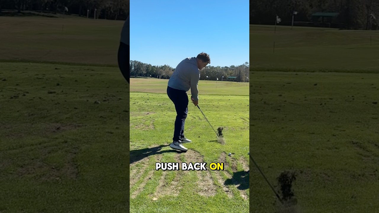 Struggle to sync your arms and body in the backswing? Try this!