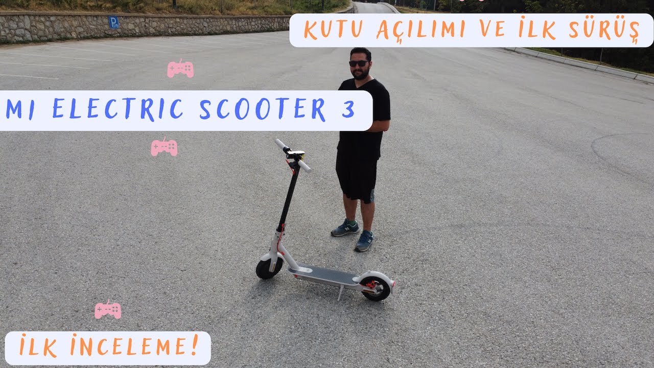 Xiaomi Electric Scooter 3 | Kutu Açılımı | İlk Sürüş | Mi Elektrikli Scooter 3 İnceleme