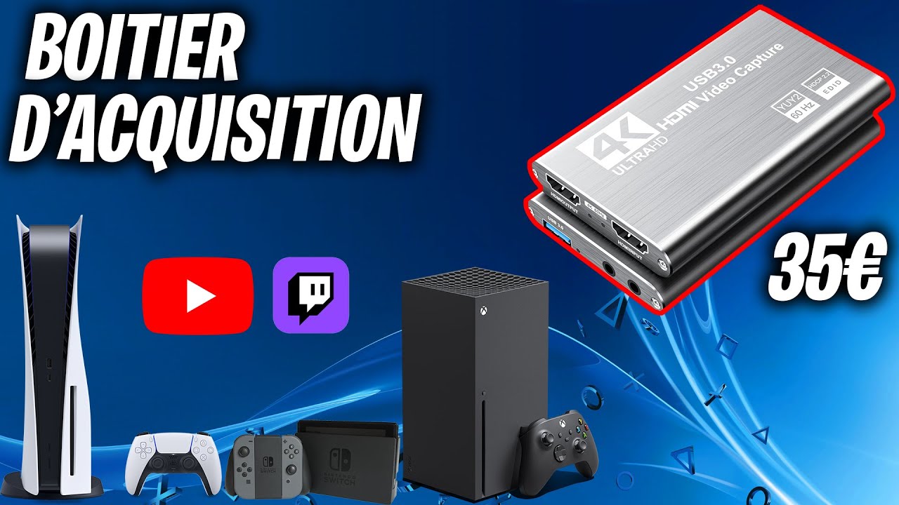 NOUVEAU BOITIER D'ACQUISITION POUR STREAM ET FILMER SES CONSOLES !