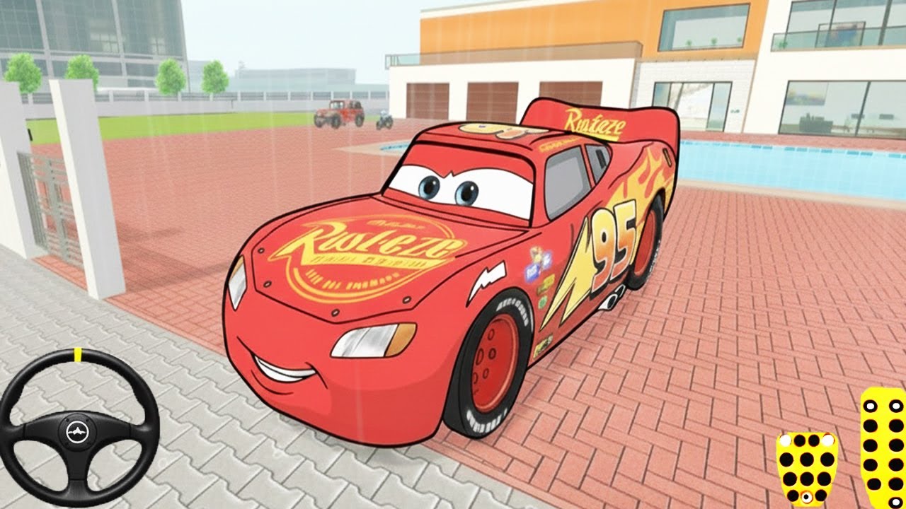 McQueen Car NO BRAKE Challenge - Extreme Racing Game Gameplay - Android Gameplay