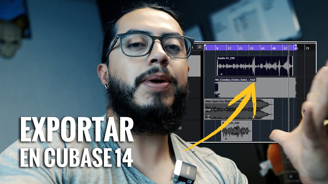 Así se EXPORTA en Cubase PRO 14 fácil y rápido