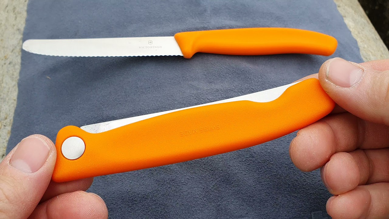 Faltbares Gemüsemesser von Victorinox.