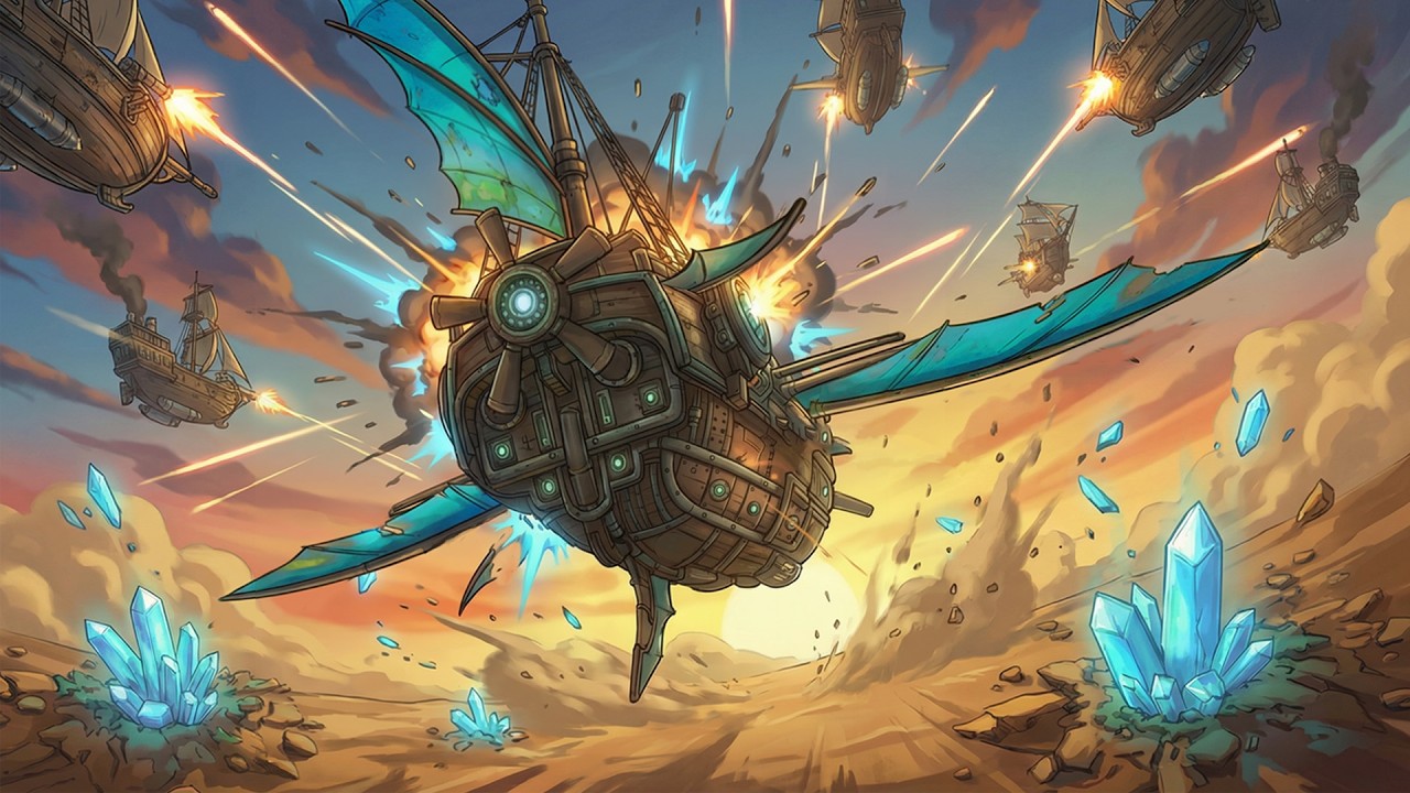 HEXSTORM: Tears of Arcadia. Steam trailer.