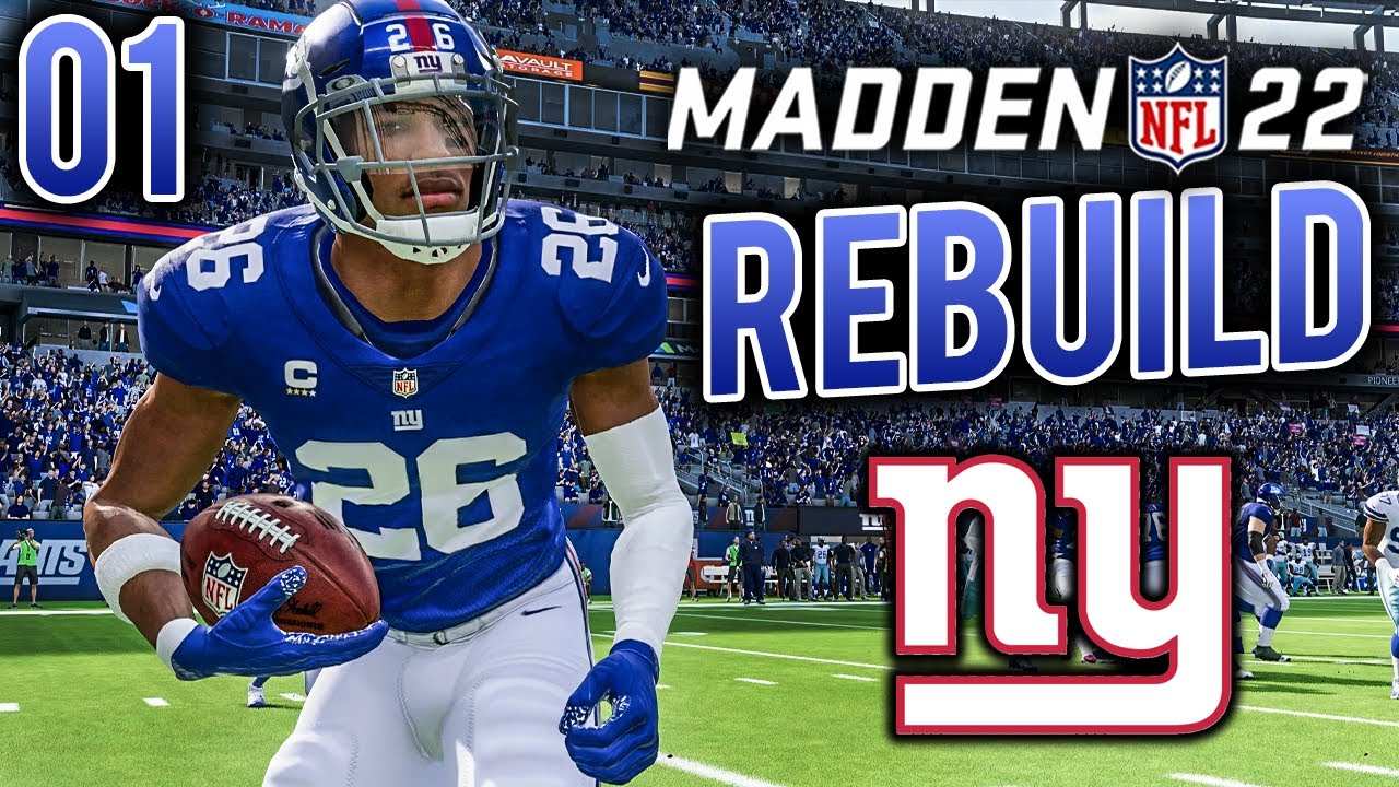 Перестройка «Нью-Йорк Джайентс» началась — Madden 22 Franchise Rebuild | Эпизод 1