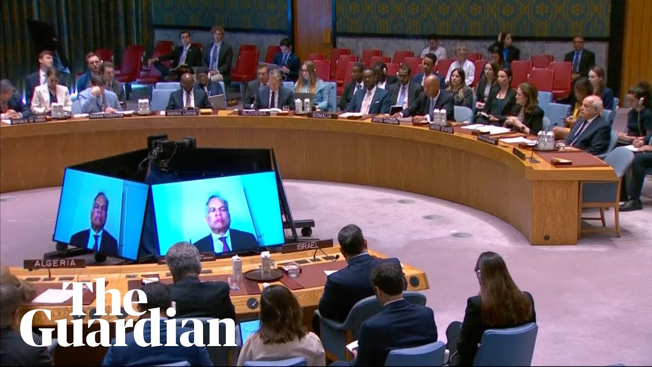 The U.N. Security Council hold a meeting on Gaza – watch live