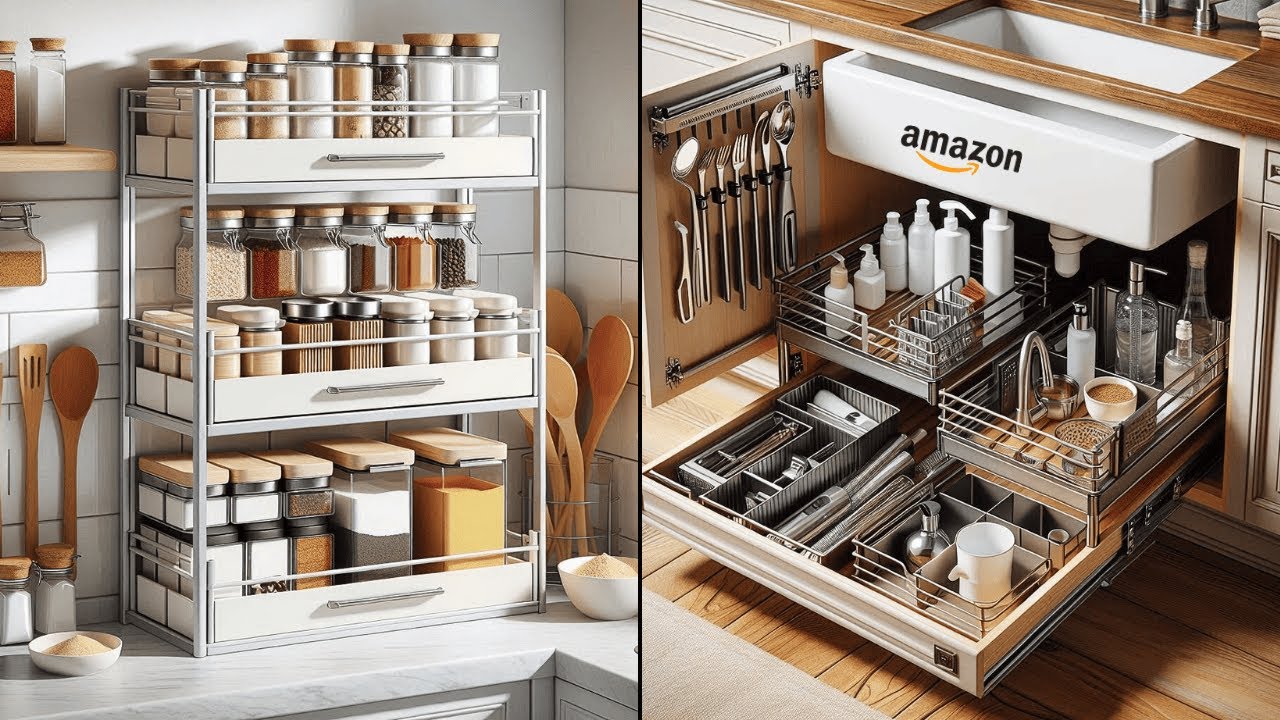25 Amazon Kitchen Organization And Storage Essentials worth Buying This Month!(With Prices)