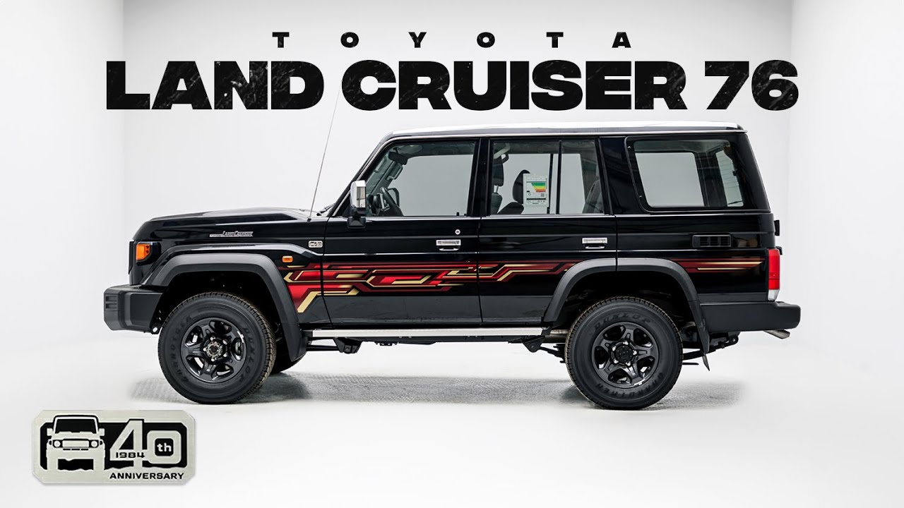 2025 Toyota Land Cruiser 4.0L Manual 40th Anniversary Edition | The Real Off-Road Beast