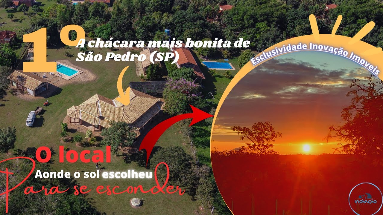 CHÁCARA A VENDA EM SÃO PEDRO/SP - CH-311 - R$1.290.000 - ALPES DAS ÁGUAS ( O REFÚGIO DO SOL )
