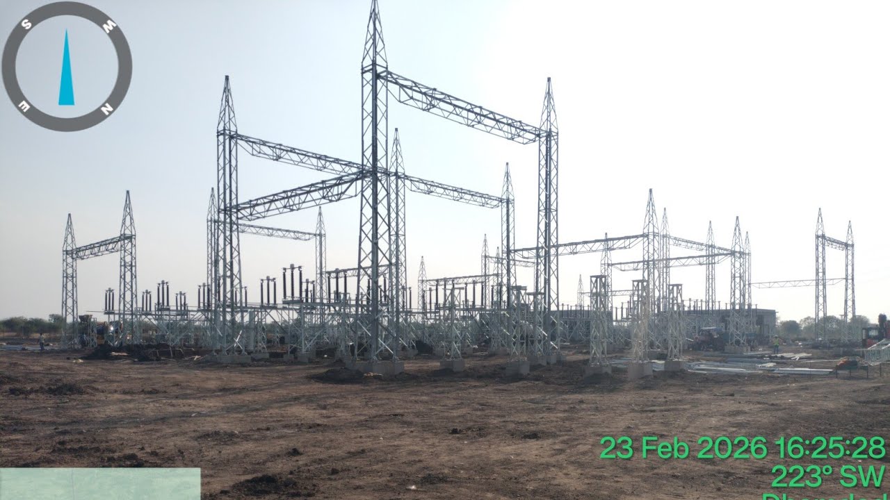 Live Site Visit | 33KV Substation Construction Update | Full Progress #Report #SiteVisit #33KV