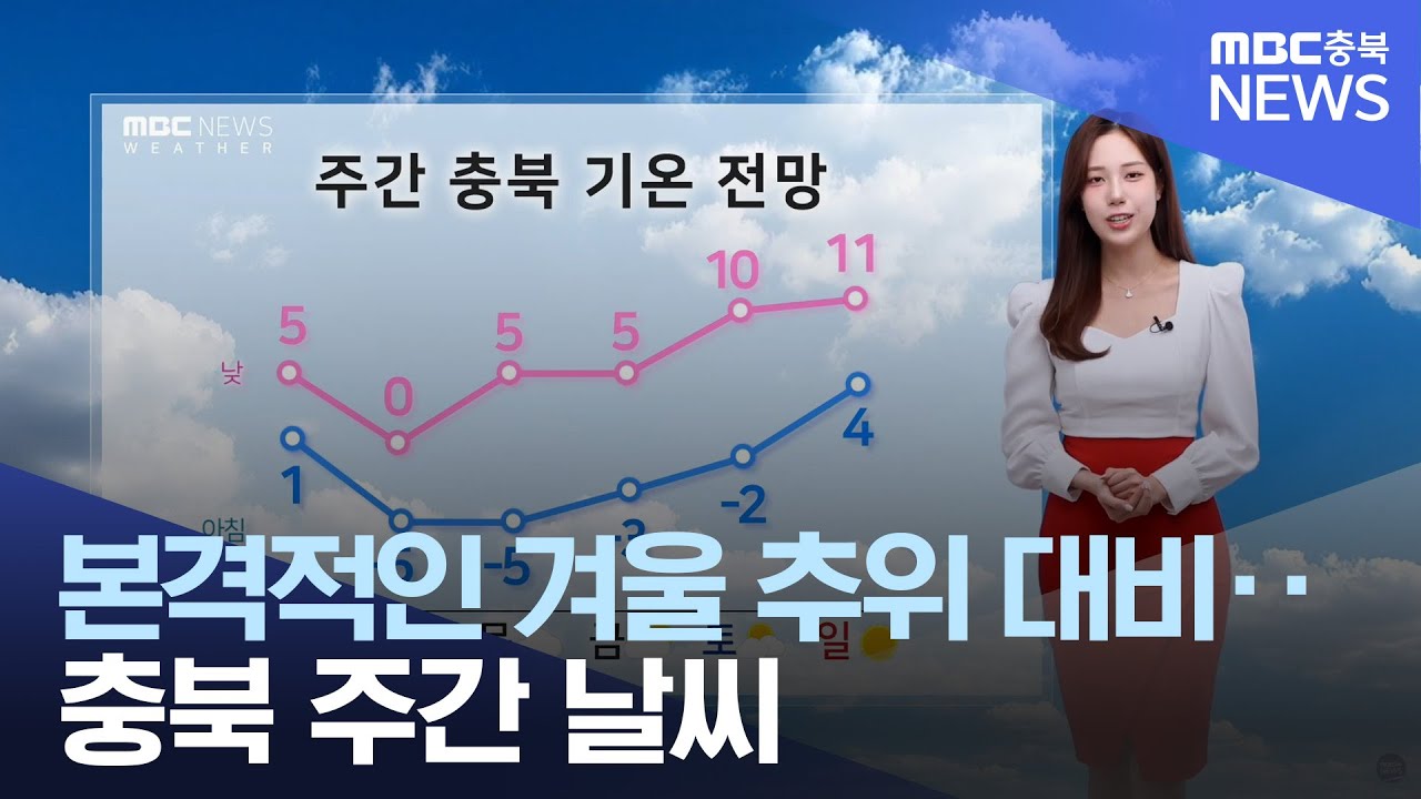 MBC 충북 주간날씨