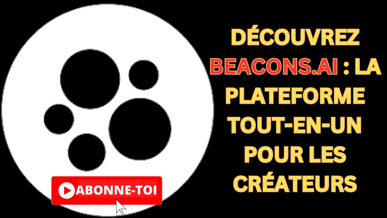Découvrez Beacons.ai  La plateforme tout en un pour les créateurs