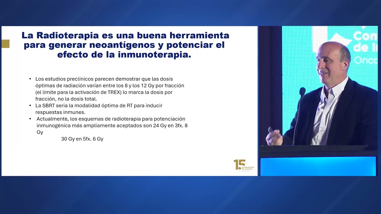 2024 | Presente de los tratamientos con Inmunoradioterapia | Conferencias de Invierno en Oncología