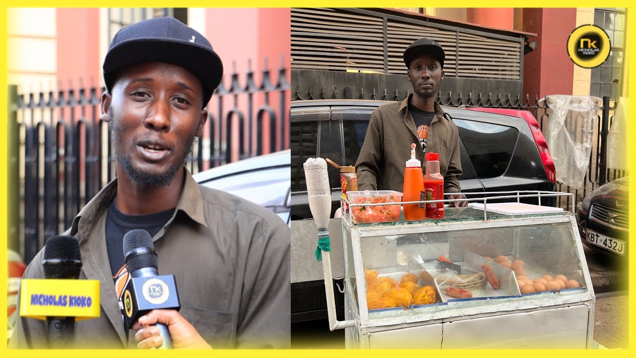 Viral Graduate Selling Smokies in Nairobi CBD - MUST WATCH