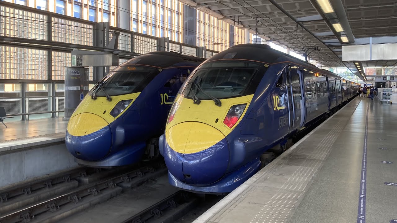 15:59 Stratford International to London St Pancras International 16:05 - Class 395 South Eastern