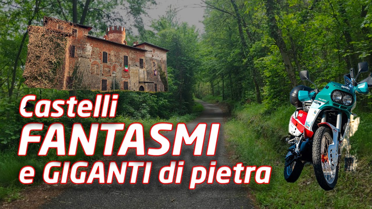 Piemonte nascosto, Castello di Malgr&agrave;, Vialfr&egrave; e Castello di Masino con la aprilia tuareg 350
