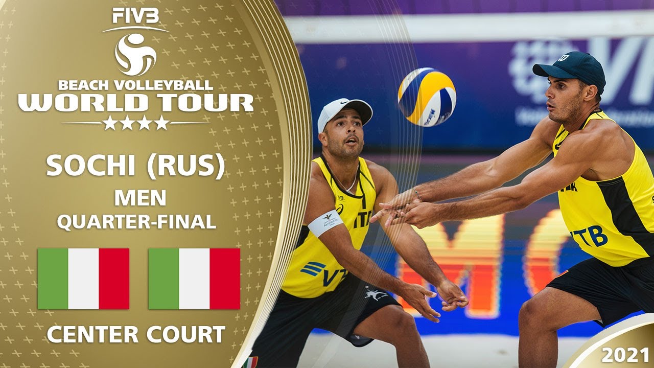 Carambula/Rossi vs. Nicolai/Lupo - Men's QF | Full Match | 4* Sochi 2021