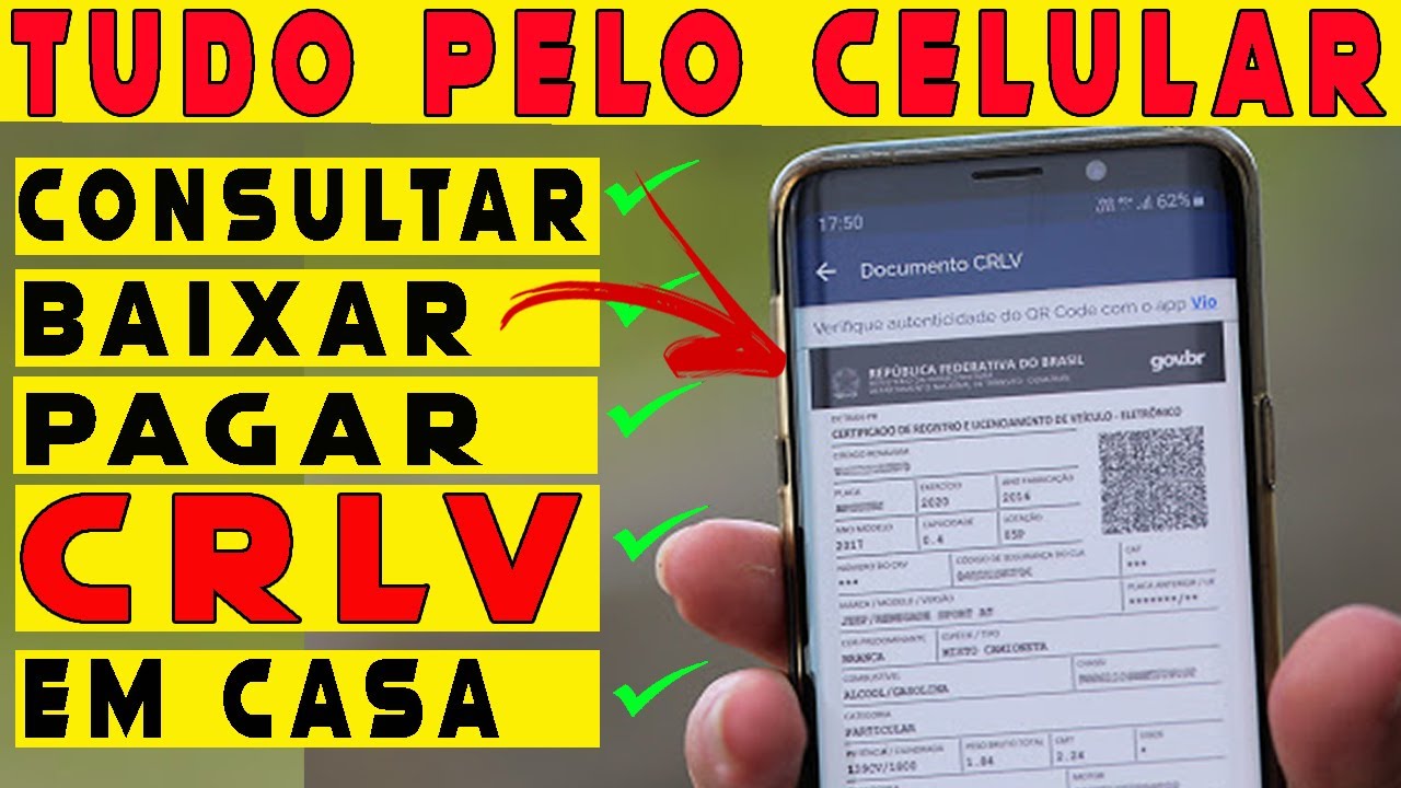 Como baixar e pagar o boleto do IPVA do carro ou moto pelo celular - CRLV 2024