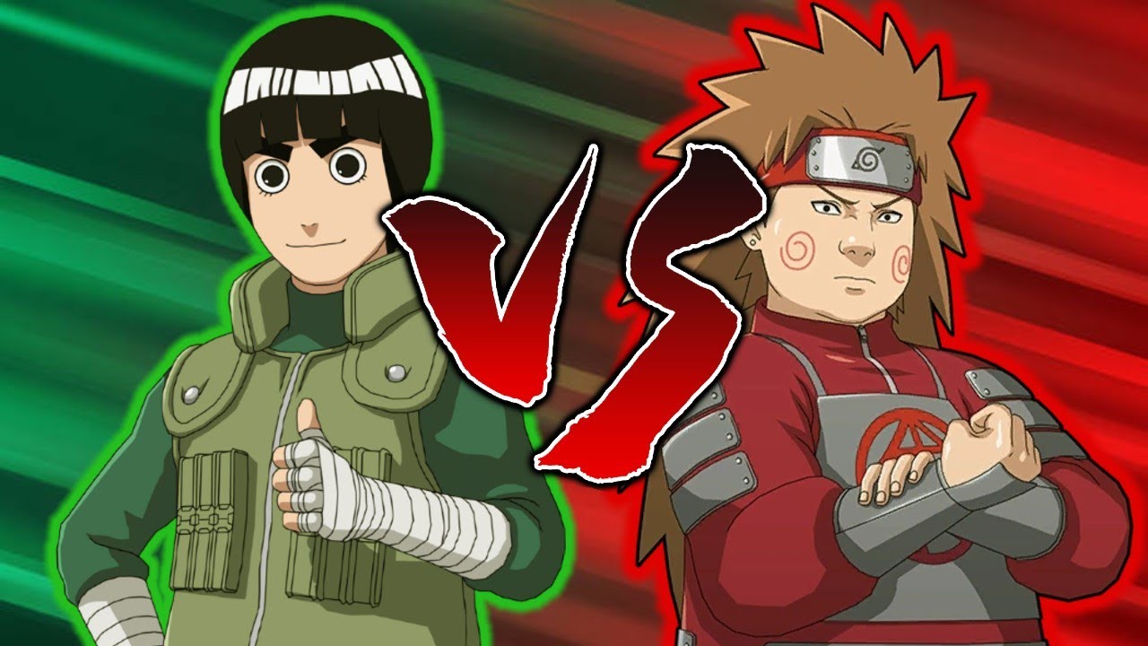 Rock Lee vs Choji Akimichi | Sprite Animation | feat. 