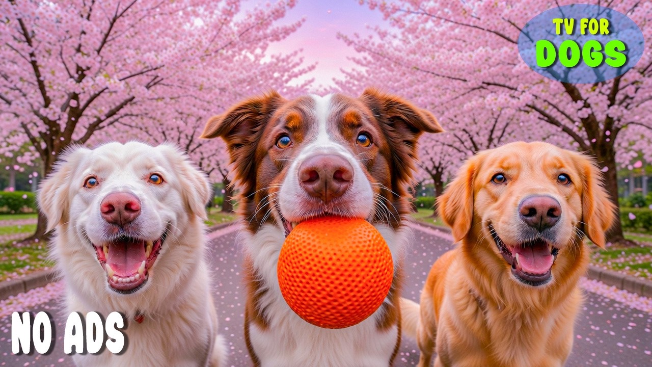 12 Часов ТВ для Собак 🐕 Спокойные Видео для Собак Одиночек 🌈 ТВ Развлечение для Собак