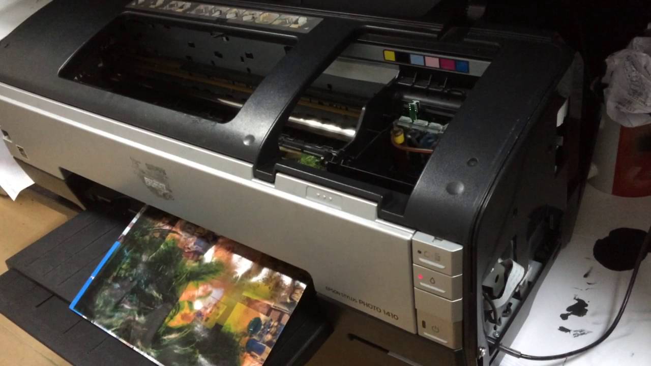 Epson 1410 по кругу просит заменить картриджи №2