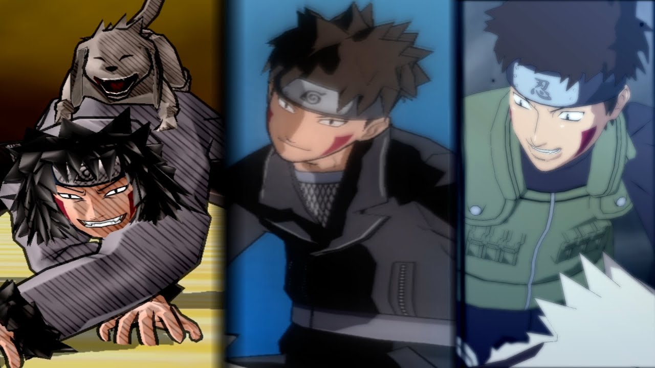 Kiba Ultimate Jutsus Evolution in All Naruto Ultimate Ninja Series