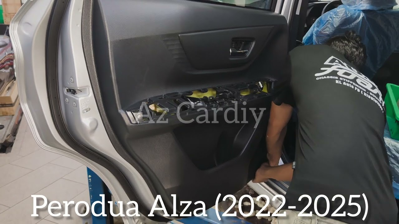 Perodua Alza (2022-2025)Rear doorpanel Removal
