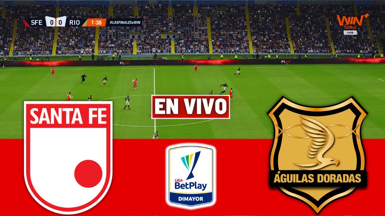 🔴 SANTA FE vs ÁGUILAS DORADAS EN VIVO 🏆 LIGA DIMAYOR – RONDA 1 Video Game Simulation