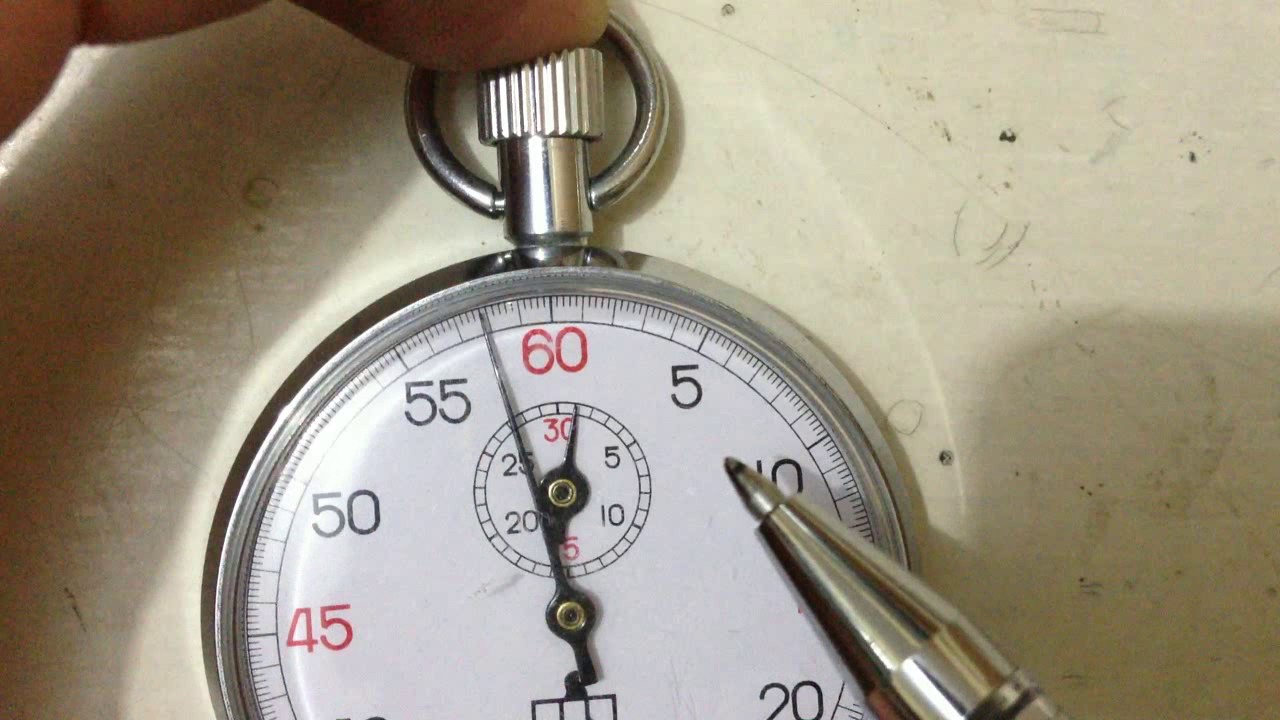 Cara Membaca Skala Stopwatch (Persiapan UN)