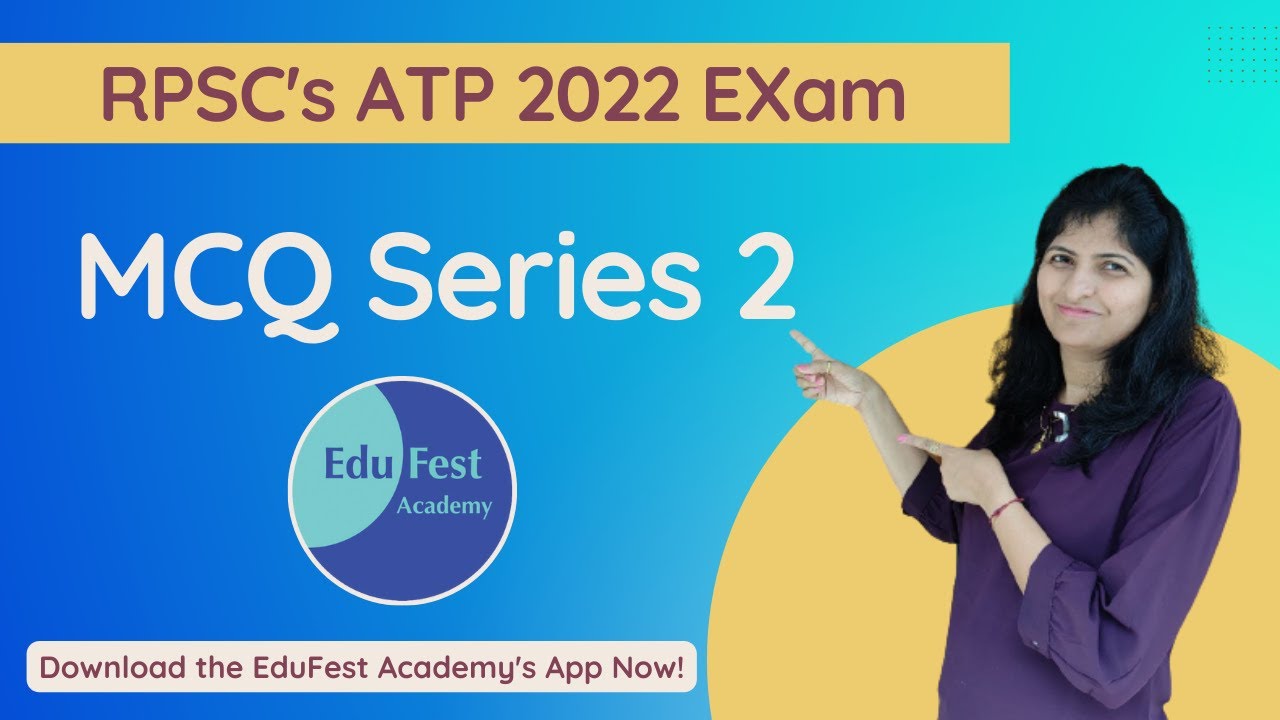 Mastering the RPSC ATP Exam: Comprehensive MCQ Solving Sessions 2