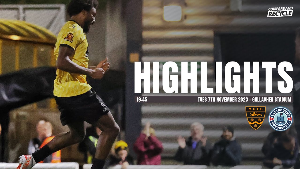 Maidstone United Vs Eastbourne Borough (07/11/23)