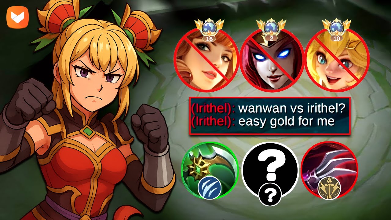 WANWAN VS. FULL COUNTER IRITHEL TRASHTALKER!! (28 kills)