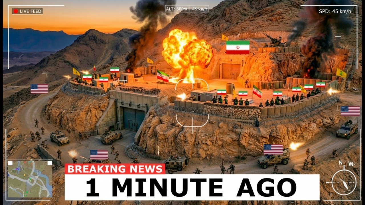 US Army Rangers RAID Iranian Hezbollah Supply Route $50 Million Arsenal DETONATED Fictional Scenario
