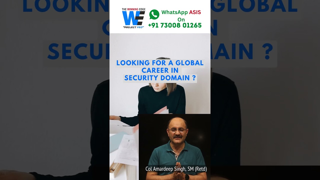 Best Security Domain Course for Global Career in Security Domain is ASIS CPP