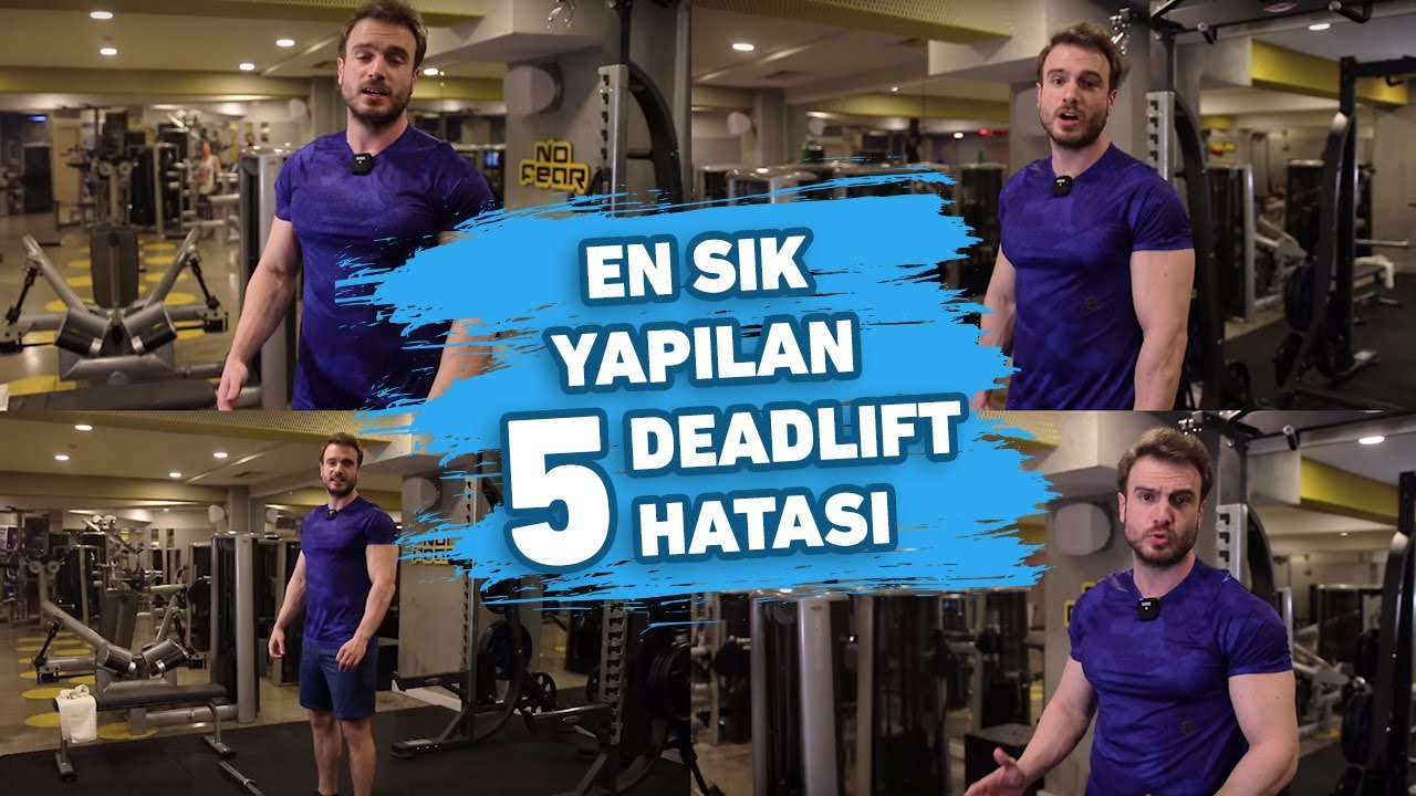 EN SIK YAPILAN 5 BÜYÜK DEADLIFT HATASI | KUSURSUZ DEADLIFT NASIL YAPILIR?