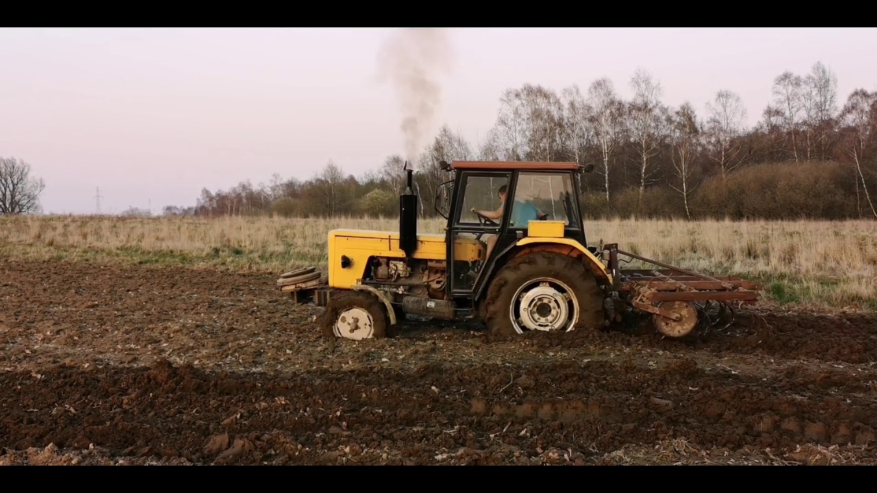 Kultywatorowanie #wtopa #mlodyrolnik Ursus 7211