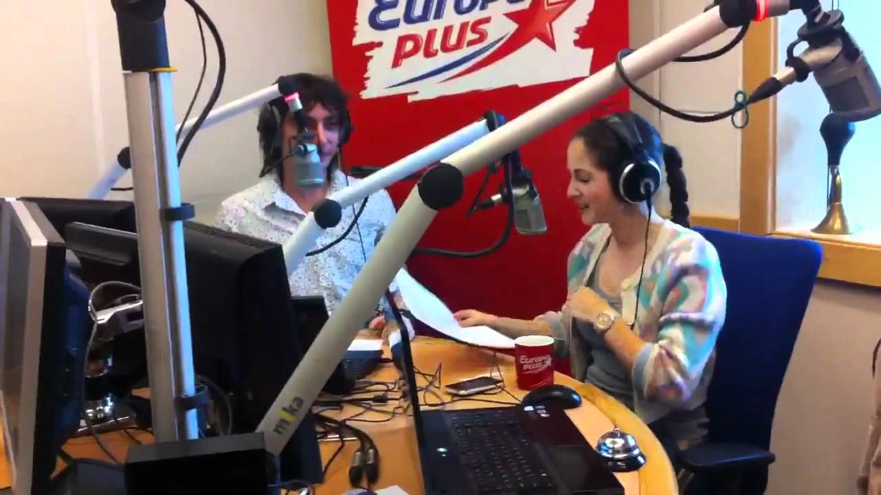 Нюша - Радио Europa plus, 17.04.12, Любительская съемка