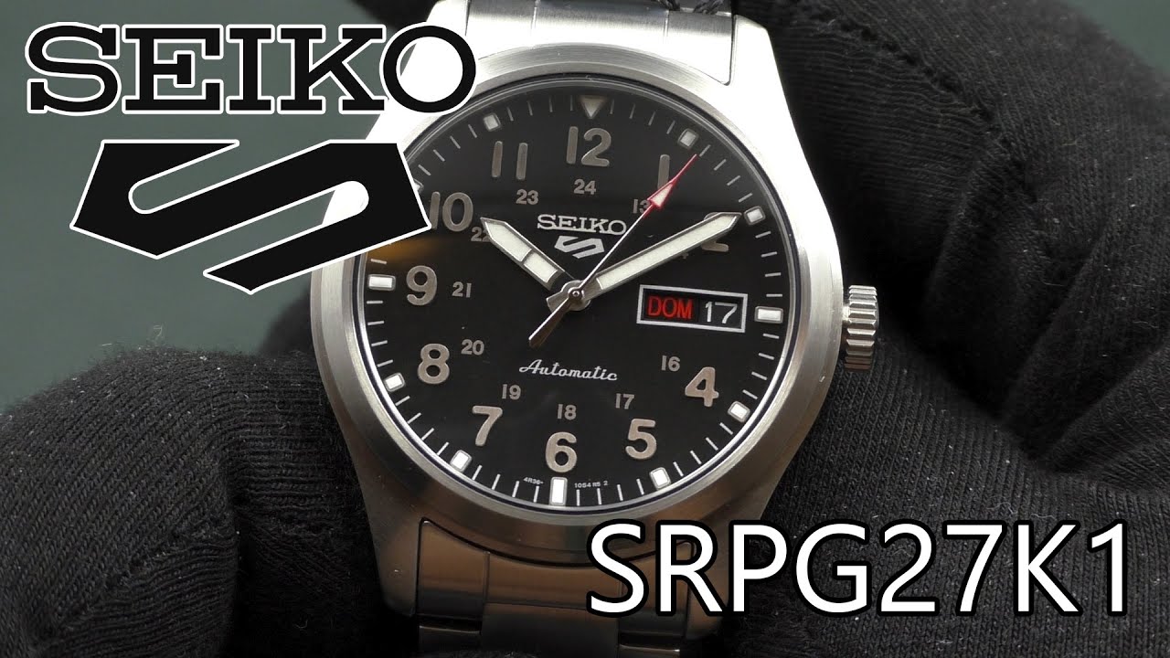SEIKO SRPG27K1 5 Sports