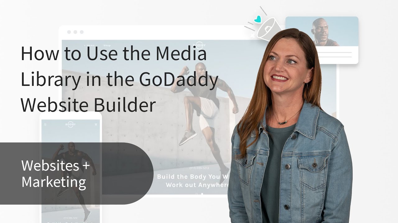 How to Use the Media Library in the GoDaddy Website Builder