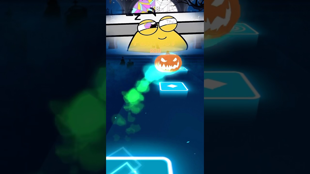 Pou song X Coffin dance remix Part 1809 | Tiles Hop 