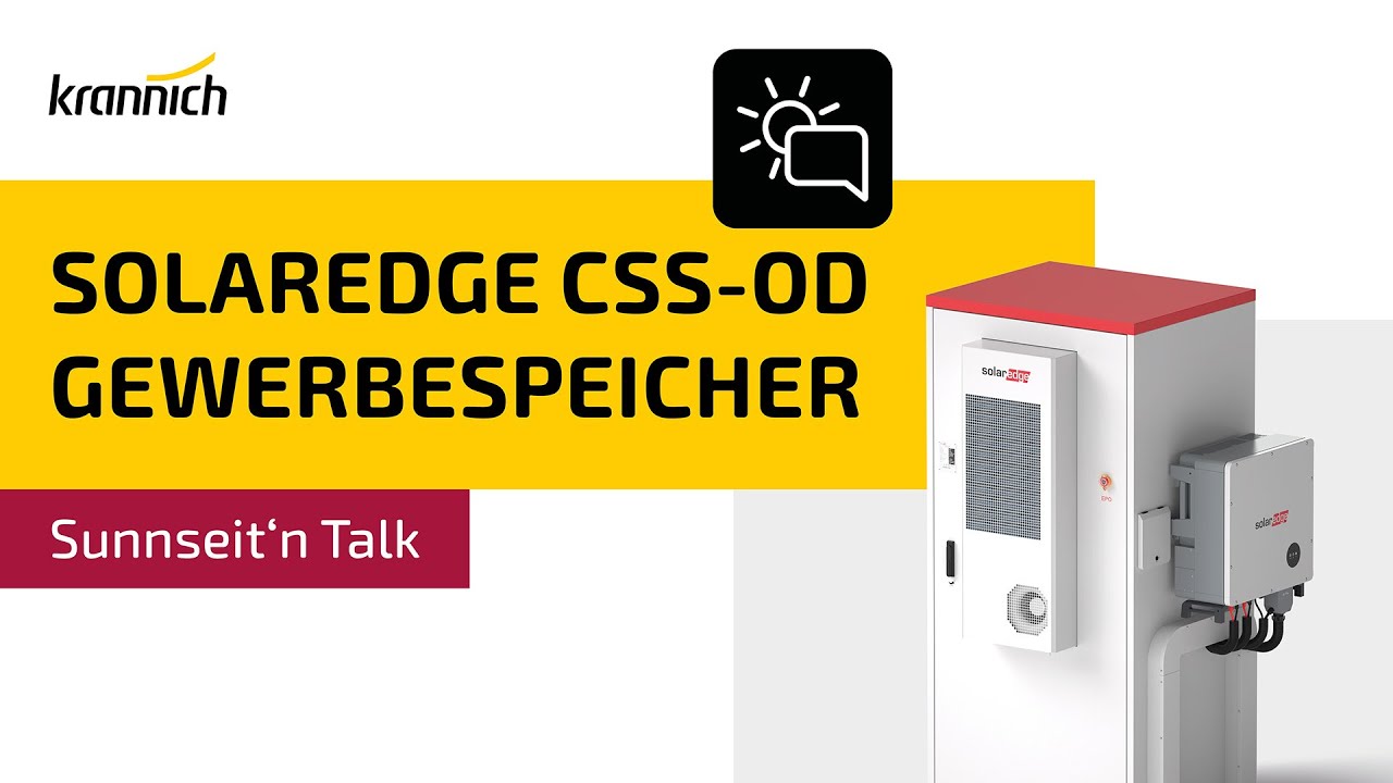 SolarEdge - CSS-OD Gewerbespeicher