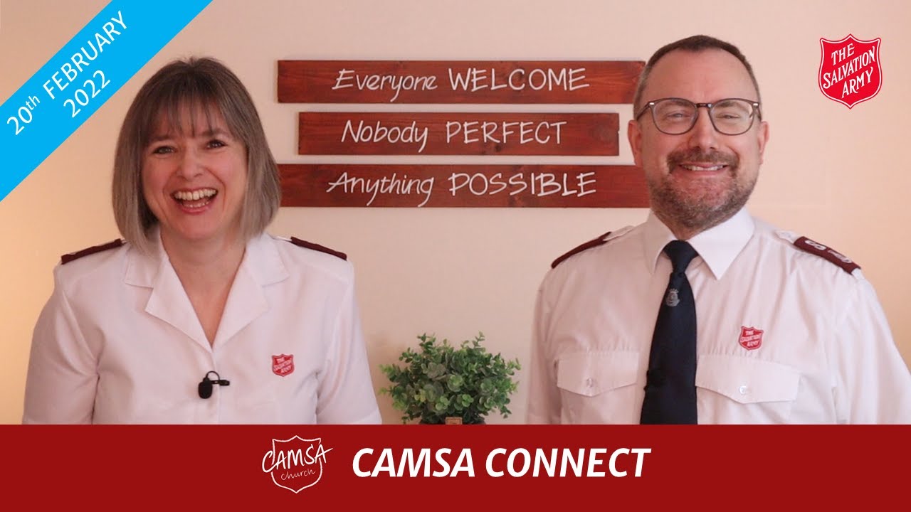 CAMSA Connect Episode 100 - Sunday worship with Cambridge Citadel Salvation Army